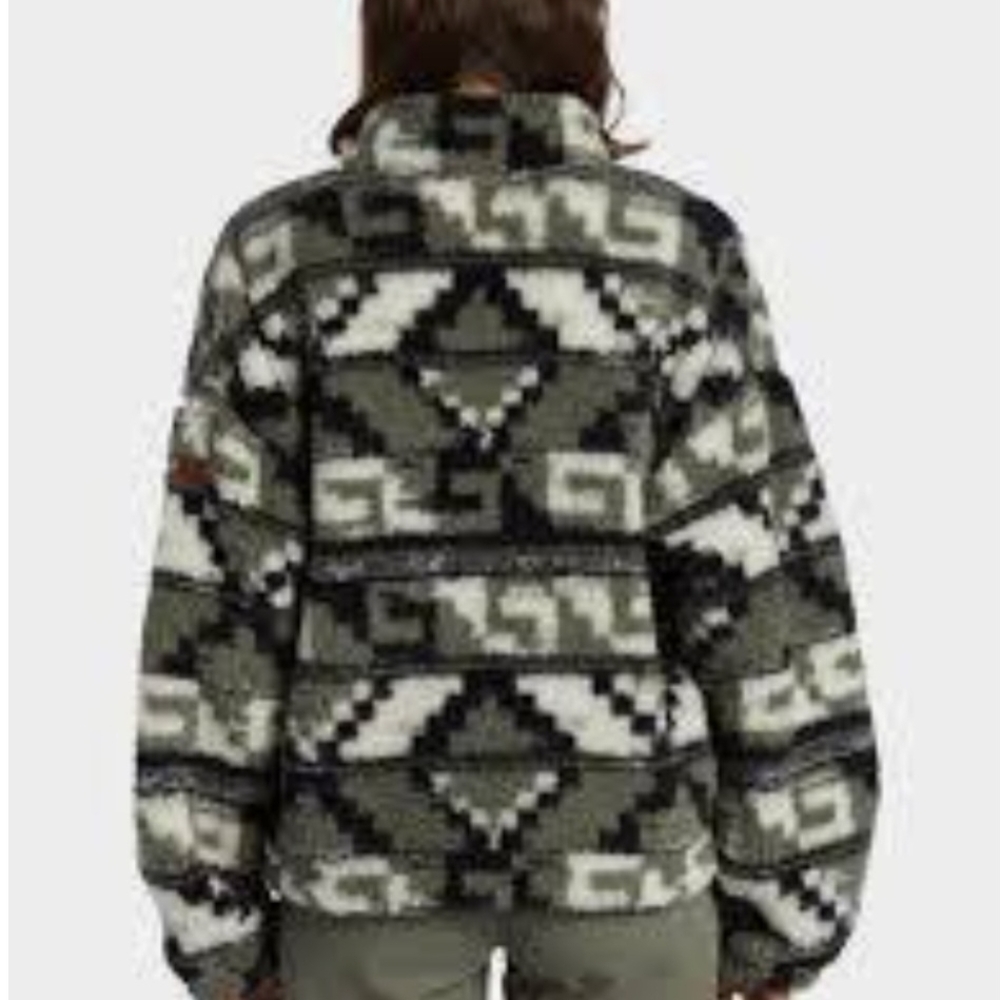 Roxy Tribal Fleece Jacket. Size Large - Picture 2 of 7